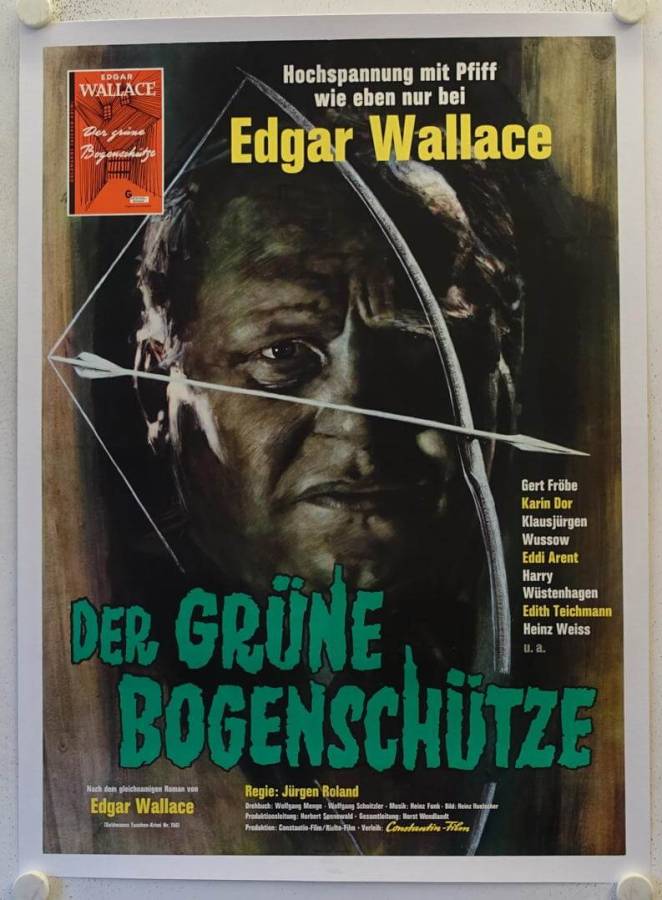 The Green Archer original release german movie poster